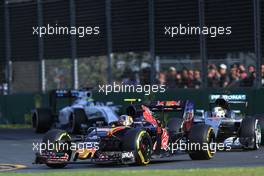 Carlos Sainz (ESP), Scuderia Toro Rosso  20.03.2016. Formula 1 World Championship, Rd 1, Australian Grand Prix, Albert Park, Melbourne, Australia, Race Day.