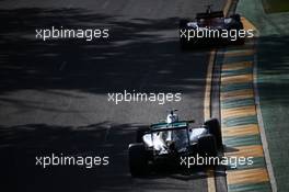 Lewis Hamilton (GBR) Mercedes AMG F1 W07 Hybrid. 20.03.2016. Formula 1 World Championship, Rd 1, Australian Grand Prix, Albert Park, Melbourne, Australia, Race Day.