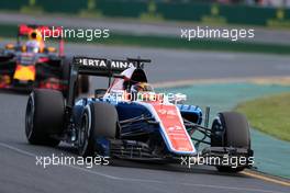 Pascal Wehrlein (GER), Manor Racing  20.03.2016. Formula 1 World Championship, Rd 1, Australian Grand Prix, Albert Park, Melbourne, Australia, Race Day.