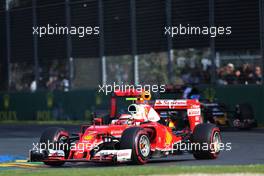 Kimi Raikkonen (FIN), Scuderia Ferrari  20.03.2016. Formula 1 World Championship, Rd 1, Australian Grand Prix, Albert Park, Melbourne, Australia, Race Day.