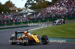 Kevin Magnussen (DEN) Renault Sport F1 Team RS16. 20.03.2016. Formula 1 World Championship, Rd 1, Australian Grand Prix, Albert Park, Melbourne, Australia, Race Day.