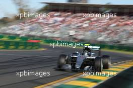 Nico Rosberg (GER) Mercedes AMG F1 W07 Hybrid. 20.03.2016. Formula 1 World Championship, Rd 1, Australian Grand Prix, Albert Park, Melbourne, Australia, Race Day.
