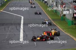 Daniel Ricciardo (AUS) Red Bull Racing RB12. 20.03.2016. Formula 1 World Championship, Rd 1, Australian Grand Prix, Albert Park, Melbourne, Australia, Race Day.
