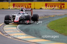 Romain Grosjean (FRA), Haas F1 Team  19.03.2016. Formula 1 World Championship, Rd 1, Australian Grand Prix, Albert Park, Melbourne, Australia, Qualifying Day.