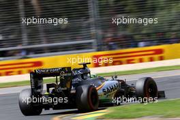 Nico Hulkenberg (GER), Sahara Force India  19.03.2016. Formula 1 World Championship, Rd 1, Australian Grand Prix, Albert Park, Melbourne, Australia, Qualifying Day.
