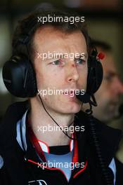 Mark Temple (GBR) McLaren Race Engineer. 19.03.2016. Formula 1 World Championship, Rd 1, Australian Grand Prix, Albert Park, Melbourne, Australia, Qualifying Day.