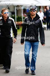 Sergio Perez (MEX) Sahara Force India F1. 19.03.2016. Formula 1 World Championship, Rd 1, Australian Grand Prix, Albert Park, Melbourne, Australia, Qualifying Day.