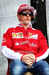 Kimi Raikkonen (FIN) Ferrari. 19.03.2016. Formula 1 World Championship, Rd 1, Australian Grand Prix, Albert Park, Melbourne, Australia, Qualifying Day.