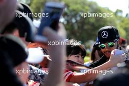 Lewis Hamilton (GBR), Mercedes AMG F1 Team  20.03.2016. Formula 1 World Championship, Rd 1, Australian Grand Prix, Albert Park, Melbourne, Australia, Race Day.