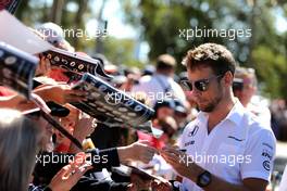 Jenson Button (GBR), McLaren Honda  20.03.2016. Formula 1 World Championship, Rd 1, Australian Grand Prix, Albert Park, Melbourne, Australia, Race Day.
