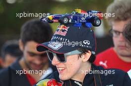 A Red Bull Racing fan. 20.03.2016. Formula 1 World Championship, Rd 1, Australian Grand Prix, Albert Park, Melbourne, Australia, Race Day.