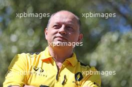 Frederic Vasseur (FRA) Renault Sport F1 Team Racing Director. 20.03.2016. Formula 1 World Championship, Rd 1, Australian Grand Prix, Albert Park, Melbourne, Australia, Race Day.