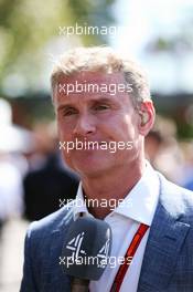 David Coulthard (GBR) Red Bull Racing and Scuderia Toro Advisor / Channel 4 F1 Commentator. 20.03.2016. Formula 1 World Championship, Rd 1, Australian Grand Prix, Albert Park, Melbourne, Australia, Race Day.