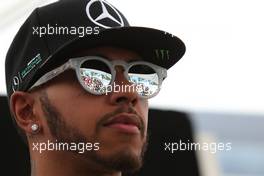 Lewis Hamilton (GBR), Mercedes AMG F1 Team  17.03.2016. Formula 1 World Championship, Rd 1, Australian Grand Prix, Albert Park, Melbourne, Australia, Preparation Day.