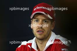 Sebastian Vettel (GER), Scuderia Ferrari  17.03.2016. Formula 1 World Championship, Rd 1, Australian Grand Prix, Albert Park, Melbourne, Australia, Preparation Day.