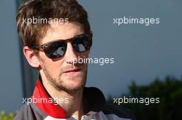 Romain Grosjean (FRA) Haas F1 Team. 17.03.2016. Formula 1 World Championship, Rd 1, Australian Grand Prix, Albert Park, Melbourne, Australia, Preparation Day.