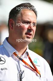 Ron Meadows (GBR) Mercedes GP Team Manager. 17.03.2016. Formula 1 World Championship, Rd 1, Australian Grand Prix, Albert Park, Melbourne, Australia, Preparation Day.