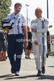 Valtteri Bottas (FIN) Williams. 17.03.2016. Formula 1 World Championship, Rd 1, Australian Grand Prix, Albert Park, Melbourne, Australia, Preparation Day.