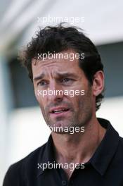 Mark Webber (AUS) Porsche Team WEC Driver. 17.03.2016. Formula 1 World Championship, Rd 1, Australian Grand Prix, Albert Park, Melbourne, Australia, Preparation Day.