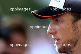 Jenson Button (GBR), McLaren Honda  17.03.2016. Formula 1 World Championship, Rd 1, Australian Grand Prix, Albert Park, Melbourne, Australia, Preparation Day.