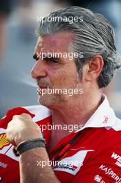 Maurizio Arrivabene (ITA) Ferrari Team Principal. 17.03.2016. Formula 1 World Championship, Rd 1, Australian Grand Prix, Albert Park, Melbourne, Australia, Preparation Day.