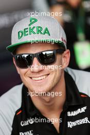 Nico Hulkenberg (GER) Sahara Force India F1. 17.03.2016. Formula 1 World Championship, Rd 1, Australian Grand Prix, Albert Park, Melbourne, Australia, Preparation Day.
