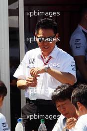 Yasuhisa Arai (JPN) Honda Senior Managing Officer. 17.03.2016. Formula 1 World Championship, Rd 1, Australian Grand Prix, Albert Park, Melbourne, Australia, Preparation Day.