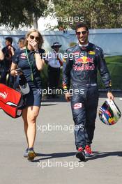 Daniel Ricciardo (AUS) Red Bull Racing. 17.03.2016. Formula 1 World Championship, Rd 1, Australian Grand Prix, Albert Park, Melbourne, Australia, Preparation Day.