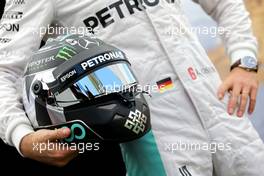 Helmet of Nico Rosberg (GER), Mercedes AMG F1 Team  17.03.2016. Formula 1 World Championship, Rd 1, Australian Grand Prix, Albert Park, Melbourne, Australia, Preparation Day.
