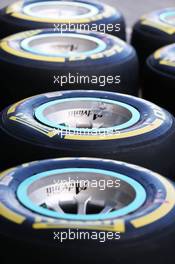 Pirelli tyres. 16.03.2016. Formula 1 World Championship, Rd 1, Australian Grand Prix, Albert Park, Melbourne, Australia, Preparation Day.