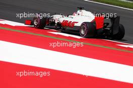 Romain Grosjean (FRA) Haas F1 Team VF-16. 01.07.2016. Formula 1 World Championship, Rd 9, Austrian Grand Prix, Spielberg, Austria, Practice Day.