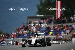 Lewis Hamilton (GBR) Mercedes AMG F1 W07 Hybrid. 01.07.2016. Formula 1 World Championship, Rd 9, Austrian Grand Prix, Spielberg, Austria, Practice Day.