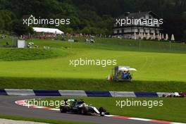 Lewis Hamilton (GBR) Mercedes AMG F1 W07 Hybrid. 01.07.2016. Formula 1 World Championship, Rd 9, Austrian Grand Prix, Spielberg, Austria, Practice Day.