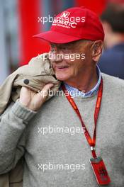 Niki Lauda (AUT) Mercedes Non-Executive Chairman. 01.07.2016. Formula 1 World Championship, Rd 9, Austrian Grand Prix, Spielberg, Austria, Practice Day.