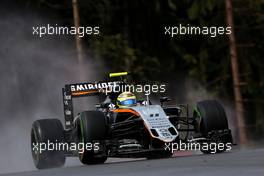 Sergio Perez (MEX), Sahara Force India  01.07.2016. Formula 1 World Championship, Rd 9, Austrian Grand Prix, Spielberg, Austria, Practice Day.
