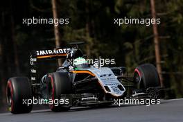 Nico Hulkenberg (GER), Sahara Force India  01.07.2016. Formula 1 World Championship, Rd 9, Austrian Grand Prix, Spielberg, Austria, Practice Day.