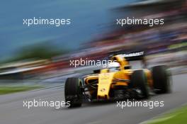 Kevin Magnussen (DEN) Renault Sport F1 Team RS16. 01.07.2016. Formula 1 World Championship, Rd 9, Austrian Grand Prix, Spielberg, Austria, Practice Day.