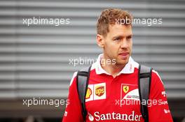 Sebastian Vettel (GER) Ferrari. 01.07.2016. Formula 1 World Championship, Rd 9, Austrian Grand Prix, Spielberg, Austria, Practice Day.