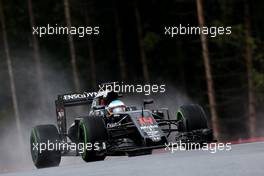 Fernando Alonso (ESP), McLaren Honda  01.07.2016. Formula 1 World Championship, Rd 9, Austrian Grand Prix, Spielberg, Austria, Practice Day.