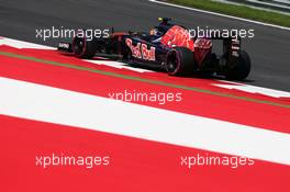 Carlos Sainz Jr (ESP) Scuderia Toro Rosso STR11. 01.07.2016. Formula 1 World Championship, Rd 9, Austrian Grand Prix, Spielberg, Austria, Practice Day.