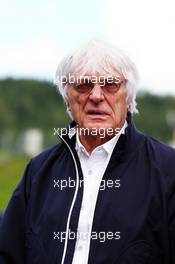 Bernie Ecclestone (GBR). 01.07.2016. Formula 1 World Championship, Rd 9, Austrian Grand Prix, Spielberg, Austria, Practice Day.