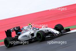 Valtteri Bottas (FIN), Williams F1 Team  01.07.2016. Formula 1 World Championship, Rd 9, Austrian Grand Prix, Spielberg, Austria, Practice Day.