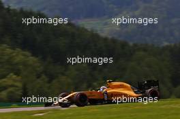 Jolyon Palmer (GBR) Renault Sport F1 Team RS16. 01.07.2016. Formula 1 World Championship, Rd 9, Austrian Grand Prix, Spielberg, Austria, Practice Day.
