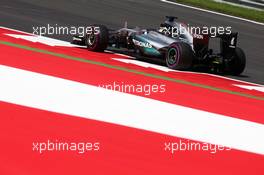 Lewis Hamilton (GBR) Mercedes AMG F1 W07 Hybrid. 01.07.2016. Formula 1 World Championship, Rd 9, Austrian Grand Prix, Spielberg, Austria, Practice Day.