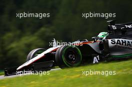 Nico Hulkenberg (GER) Sahara Force India F1 VJM09. 01.07.2016. Formula 1 World Championship, Rd 9, Austrian Grand Prix, Spielberg, Austria, Practice Day.
