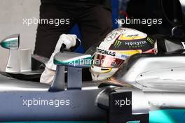 Race winner Lewis Hamilton (GBR) Mercedes AMG F1 W07 Hybrid celebrates in parc ferme. 03.07.2016. Formula 1 World Championship, Rd 9, Austrian Grand Prix, Spielberg, Austria, Race Day.