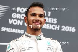 Lewis Hamilton (GBR), Mercedes AMG F1 Team  03.07.2016. Formula 1 World Championship, Rd 9, Austrian Grand Prix, Spielberg, Austria, Race Day.