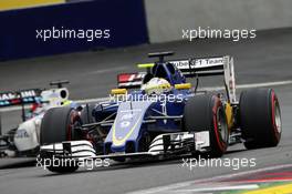 Marcus Ericsson (SWE) Sauber C35. 03.07.2016. Formula 1 World Championship, Rd 9, Austrian Grand Prix, Spielberg, Austria, Race Day.