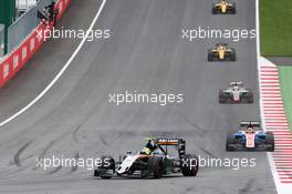 Sergio Perez (MEX) Sahara Force India F1 VJM09. 03.07.2016. Formula 1 World Championship, Rd 9, Austrian Grand Prix, Spielberg, Austria, Race Day.