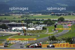 Romain Grosjean (FRA) Haas F1 Team VF-16. 03.07.2016. Formula 1 World Championship, Rd 9, Austrian Grand Prix, Spielberg, Austria, Race Day.